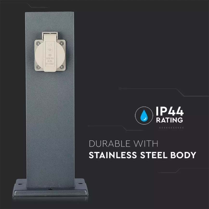 Columna de enchufes exterior 2Z 230V IP44