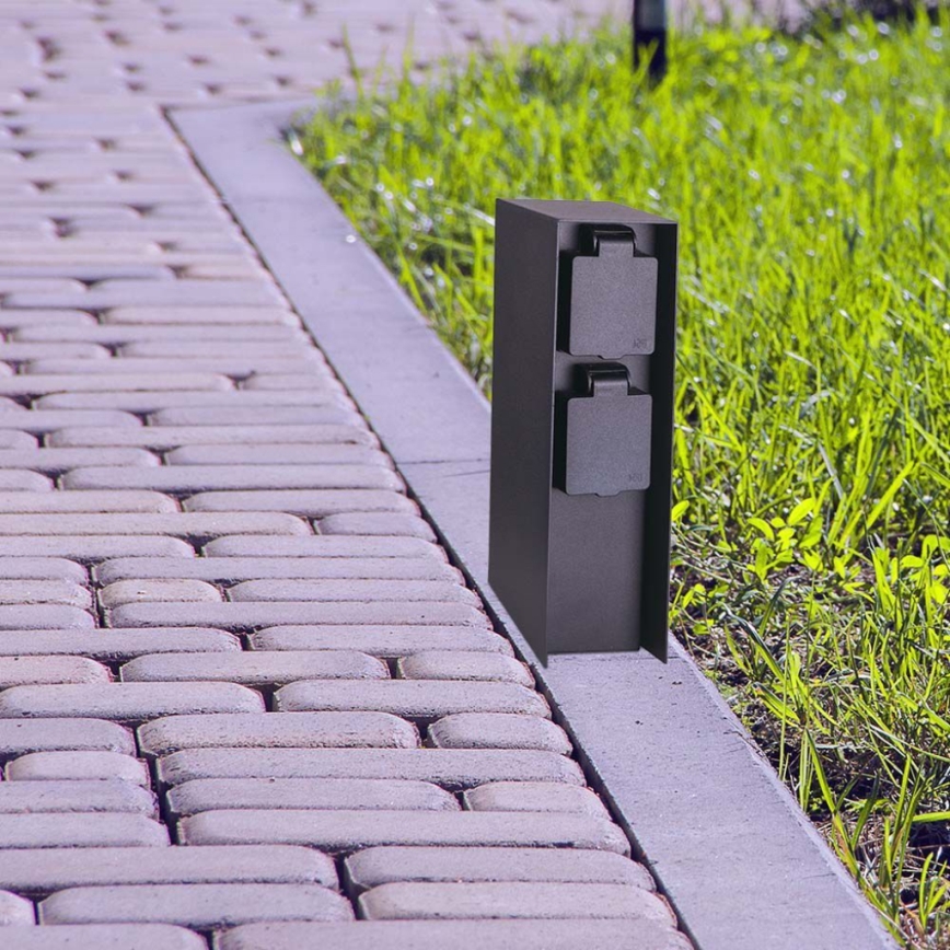 Columna de toma de exterior 2Z 230V IP44