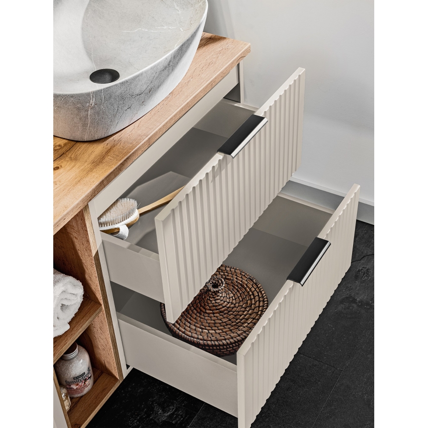 COMAD ADEL CASHMERE 82-80-2S - Mueble de baño bajo lavabo ADEL beige