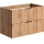 COMAD ADEL OAK 82-80-B-2S - Mueble de baño bajo lavabo ADEL 57 x 80,2 cm, acabado en roble