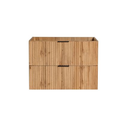 COMAD ADEL OAK 82-80-B-2S - Mueble de baño bajo lavabo ADEL 57 x 80,2 cm, acabado en roble