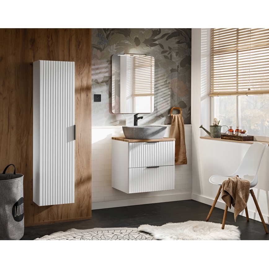 COMAD ADEL WHITE 82-60-B-2S - Mueble bajo lavabo ADEL blanco