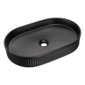 COMAD BEYOND 3 BLACK (E-6531) - Lavabo para encimera BEYOND 56x36 cm cerámica/negro mate