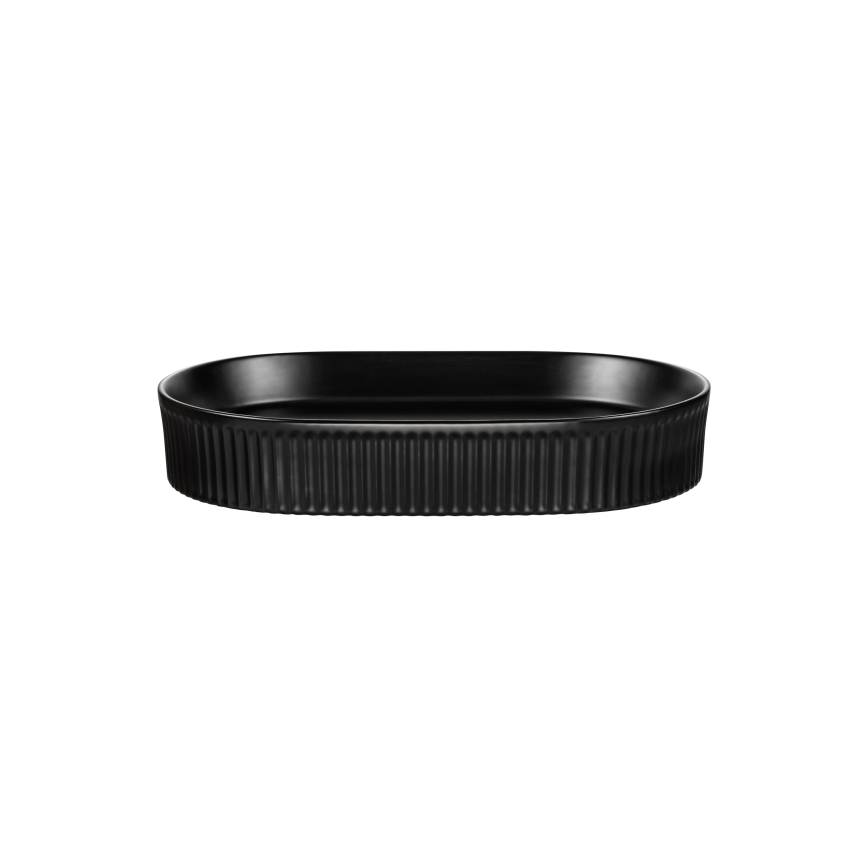 COMAD BEYOND 3 BLACK ( E-6531 ) - Lavabo sobre encimera BEYOND 56x36 cm cerámica/negro mate