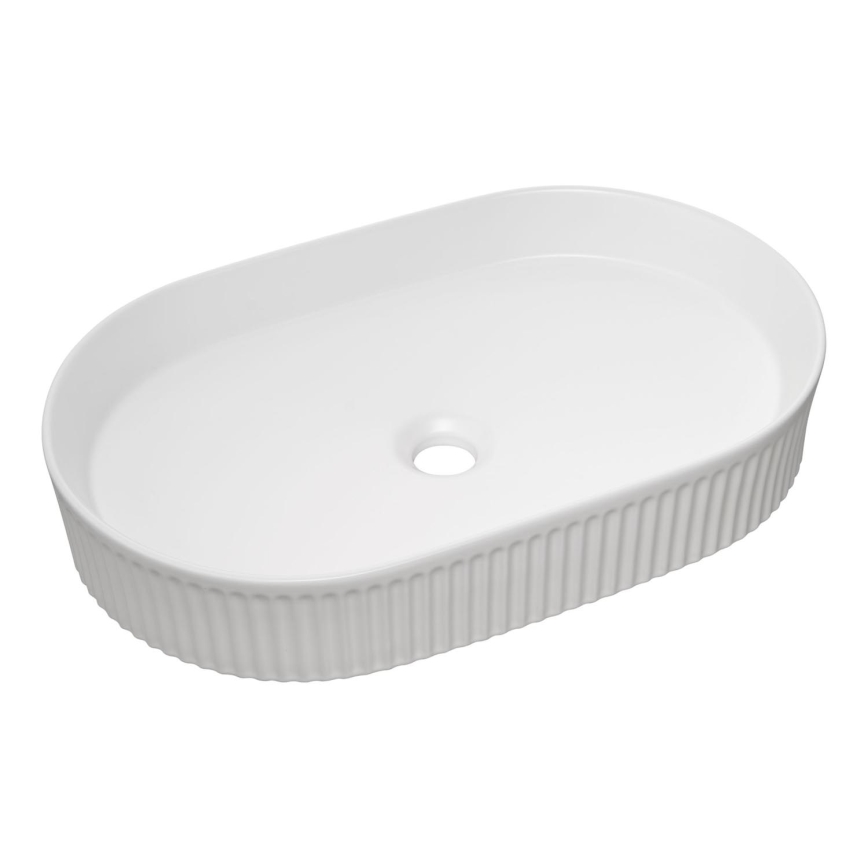 COMAD BEYOND 3 WHITE (E-6531) - Lavabo para encimera BEYOND 56x36 cm cerámica/blanco brillante