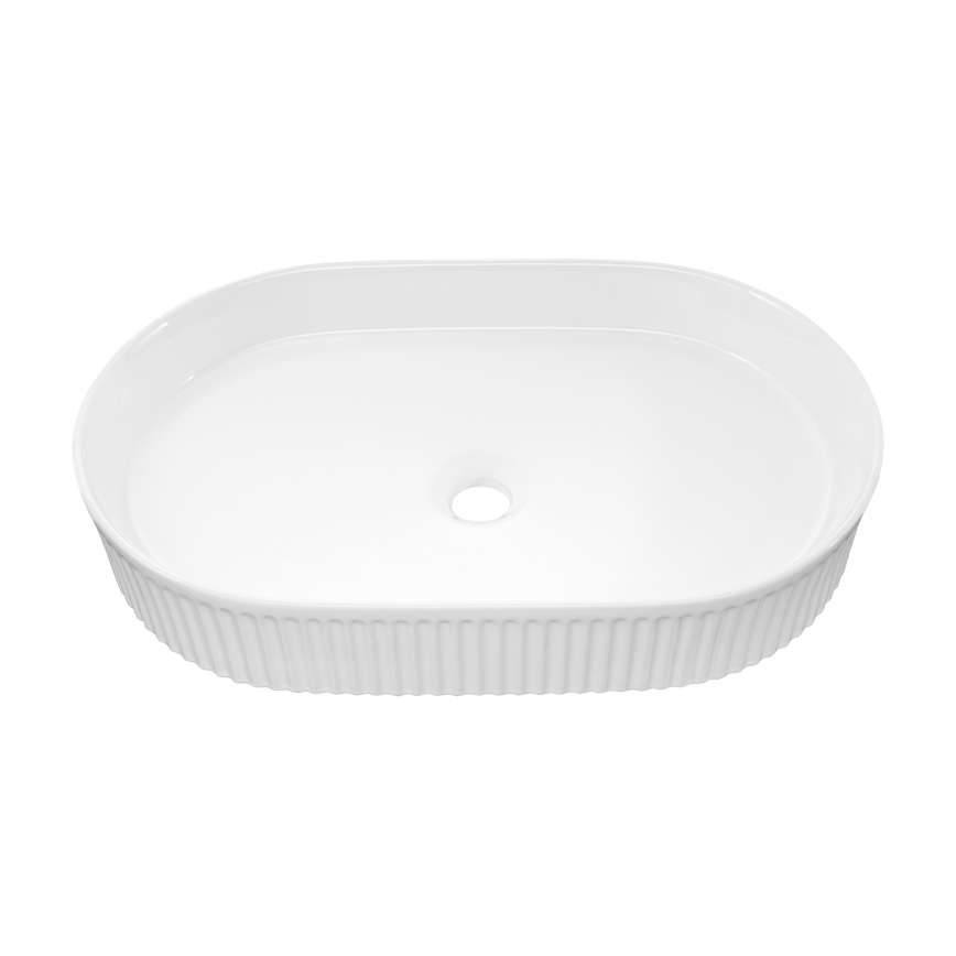 COMAD BEYOND 3 WHITE (E-6531) - Lavabo para encimera BEYOND 56x36 cm cerámica/blanco brillante