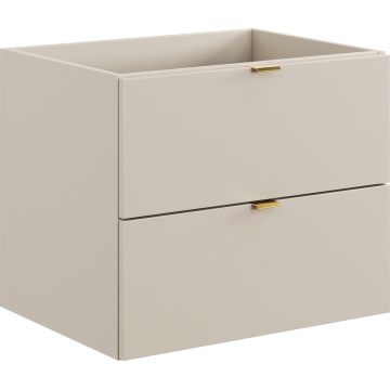 COMAD DALIA CASHMERE 82-60-46-2S - Mueble de baño bajo lavabo DALIA, color beige