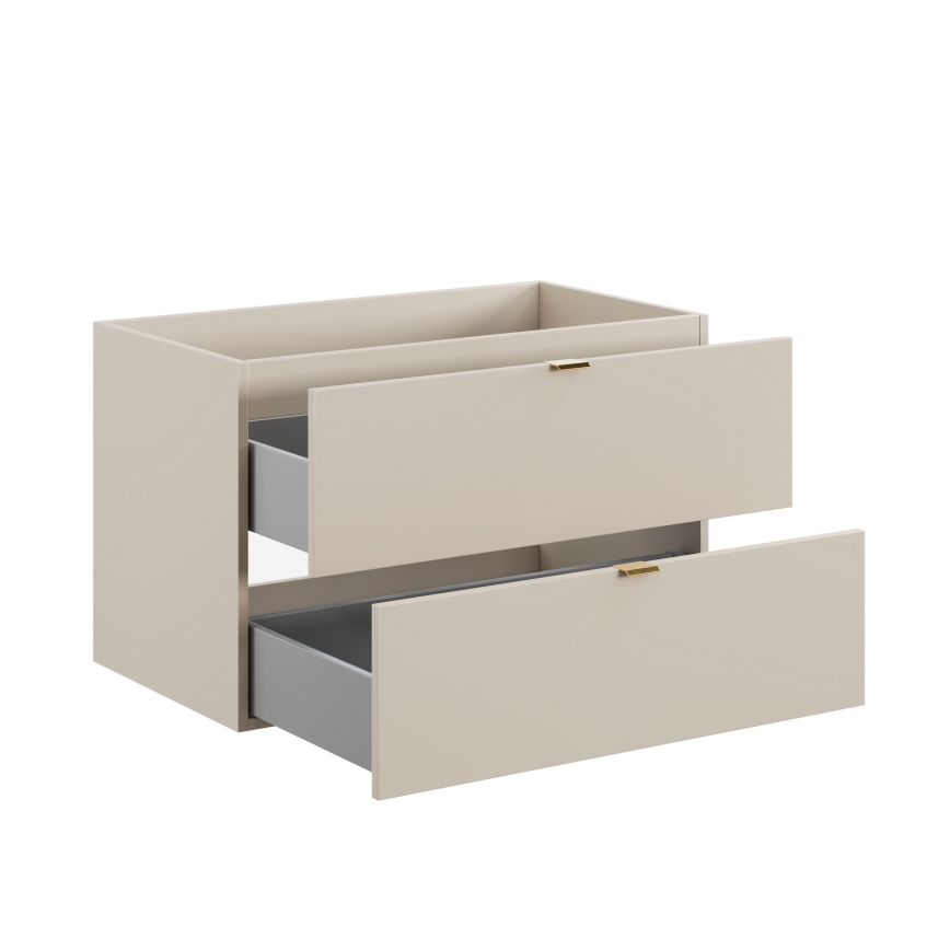 COMAD DALIA CASHMERE 82-80-46-2S - Mueble de baño bajo lavabo DALIA en color beige