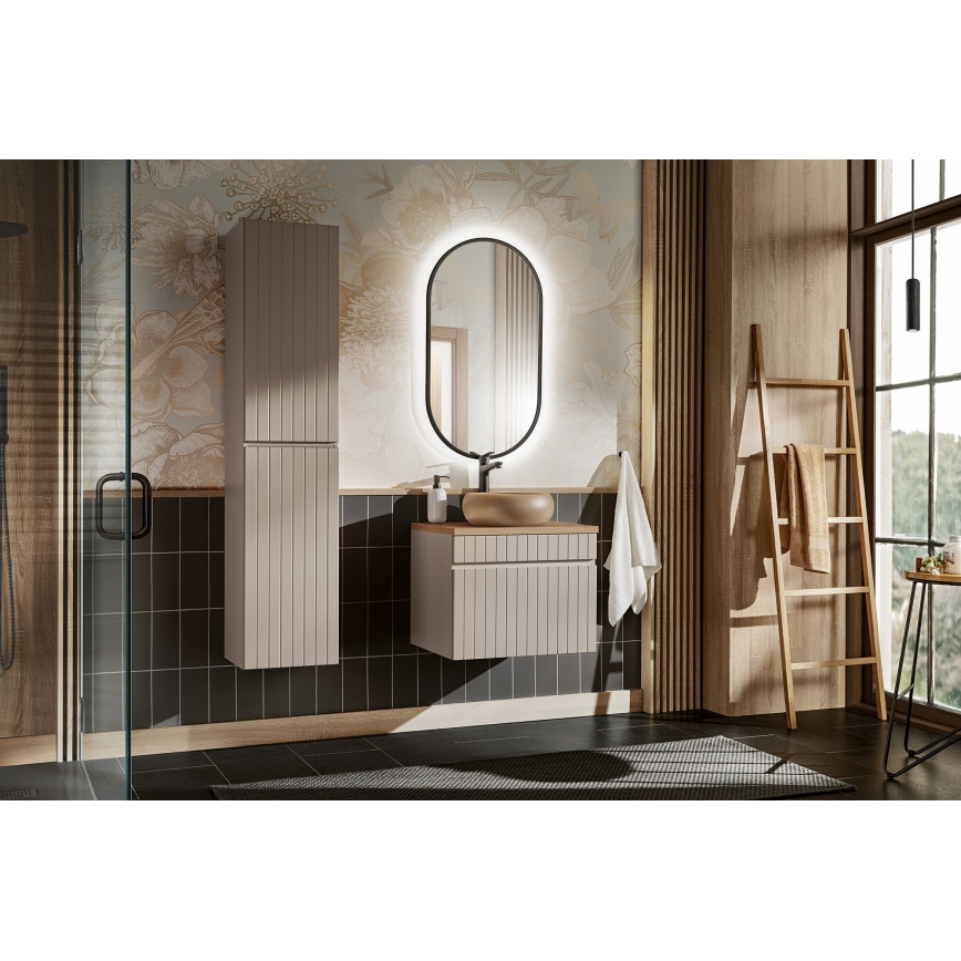 COMAD ICONIC CASHMERE 82-60-D-1S - Mueble de baño bajo lavabo ICONIC color beige
