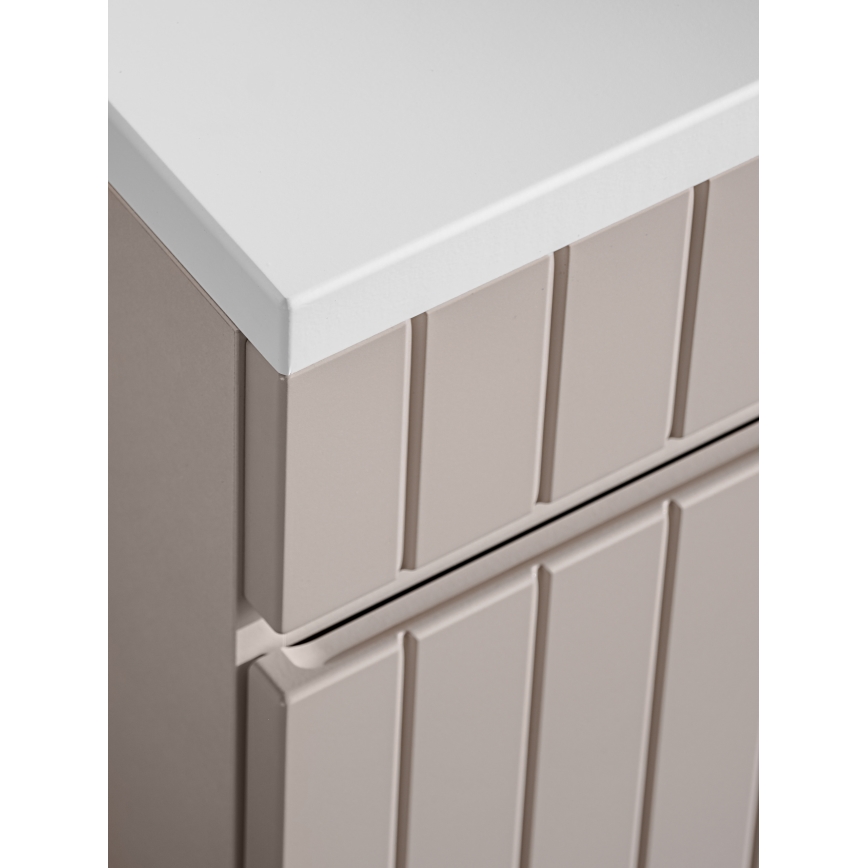 COMAD ICONIC CASHMERE 82-60-D-1S - Mueble de baño bajo lavabo ICONIC color beige
