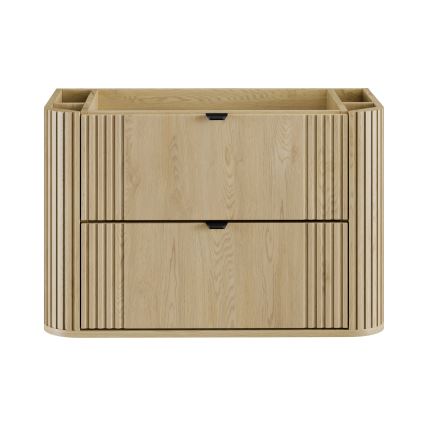 COMAD OVALIA CREMONA 82-80-46-2S - Mueble de baño bajo lavabo OVALIA en acabado roble