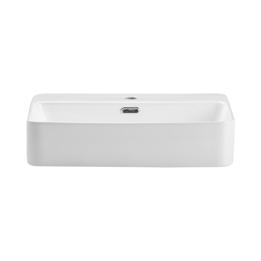 COMAD TRUST 2 WHITE ( E-6282 ) - Lavabo sobre encimera TRUST 55x38 cm cerámica/blanco brillante