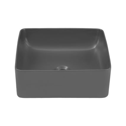 COMAD UM-6276 SLIM 40 GRIS DP - Lavabo para encimera SLIM 37x37 cm cerámica/gris mate