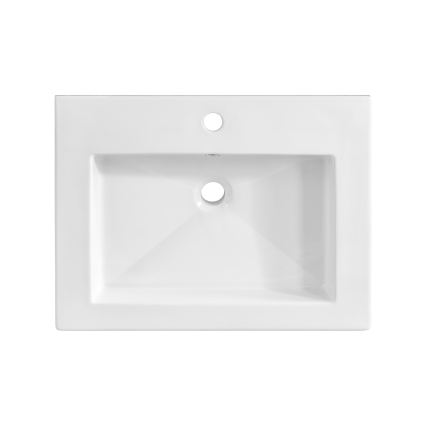 COMAD UM-8070 SPIRIT 60 DP - Lavabo encastrado SPIRIT 46 x 61 cm blanco