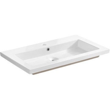 COMAD UM-8070 SPIRIT 80 DP - Lavabo encastrado SPIRIT 46x81 cm blanco