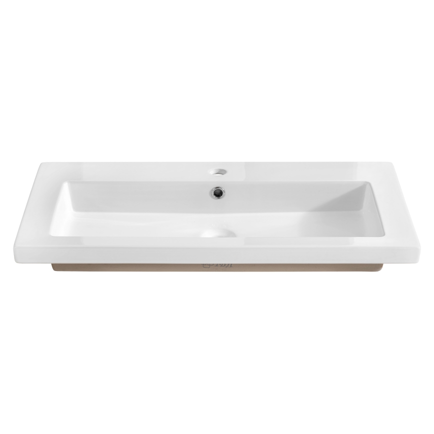 COMAD UM-8070 SPIRIT 80 DP - Lavabo encastrado SPIRIT 46x81 cm blanco