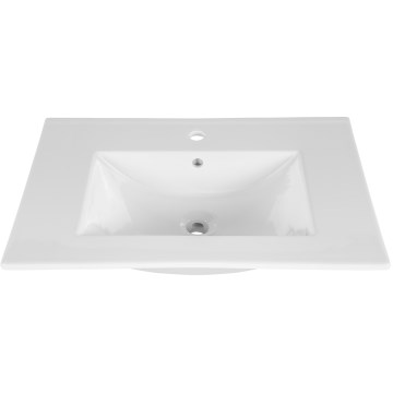 COMAD UM-CFP LAVA 80D DP - Lavabo bajo encimera LAVA 46x81 cm, blanco