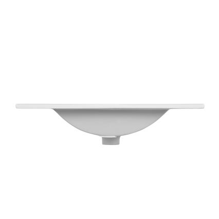 COMAD UM-CFP LAVA 80D DP - Lavabo bajo encimera LAVA 46x81 cm, blanco
