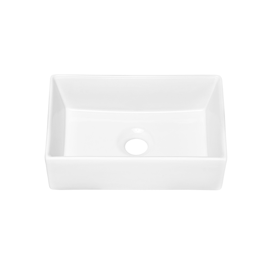 COMAD UN-GAJA35-SW 78570A(35) - Lavabo sobre encimera GAJA 35x22 cm cerámica/blanco brillante