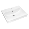 COMAD UN-RITA-GW-50 - Lavabo sobre encimera RITA 50x40 cm cerámica/blanco brillante