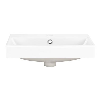 COMAD UN-RITA-GW-50 - Lavabo sobre encimera RITA 50x40 cm cerámica/blanco brillante