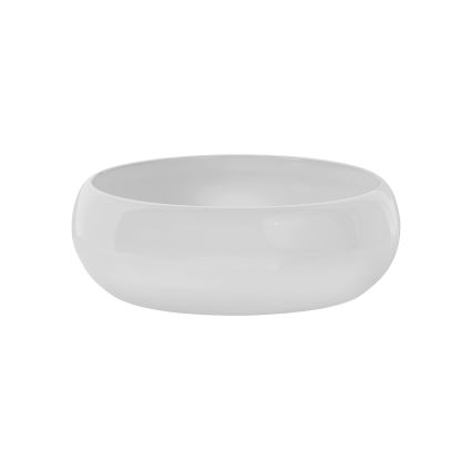 COMAD UN-WIKI-SW - Lavabo sobre encimera WIKI diámetro 36 cm cerámica/blanco brillante