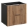 COMAD XILO BLACK WOTAN 82-60-D-2S-Mueble de baño bajo lavabo XILO negro/roble