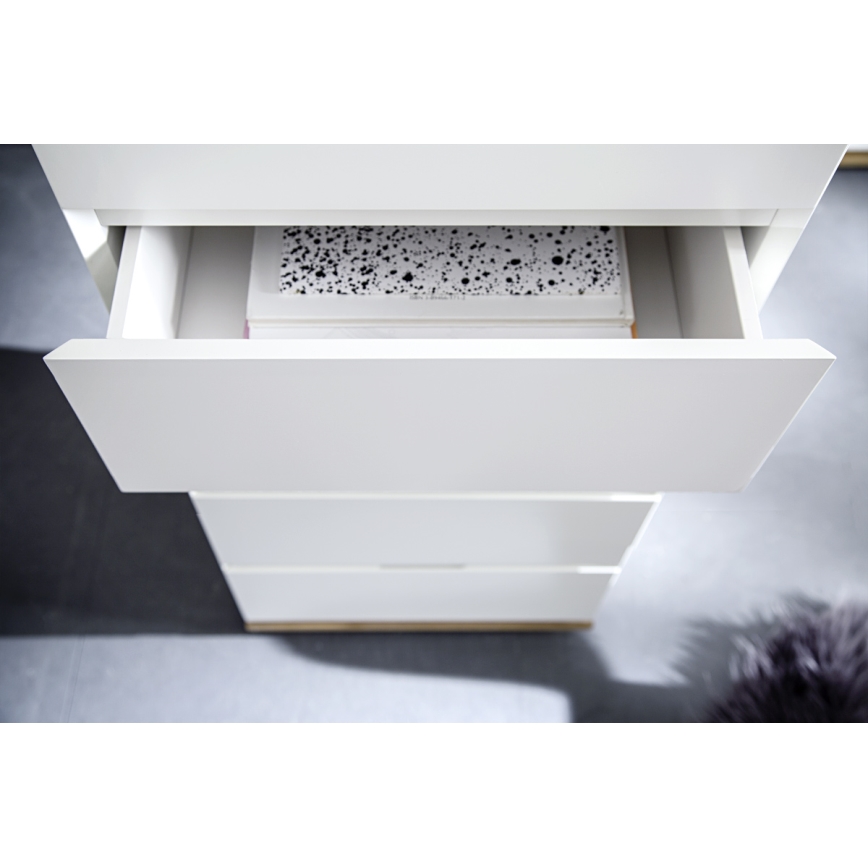 Cómoda ARVI blanco/roble