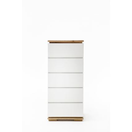 Cómoda ARVI blanco/roble