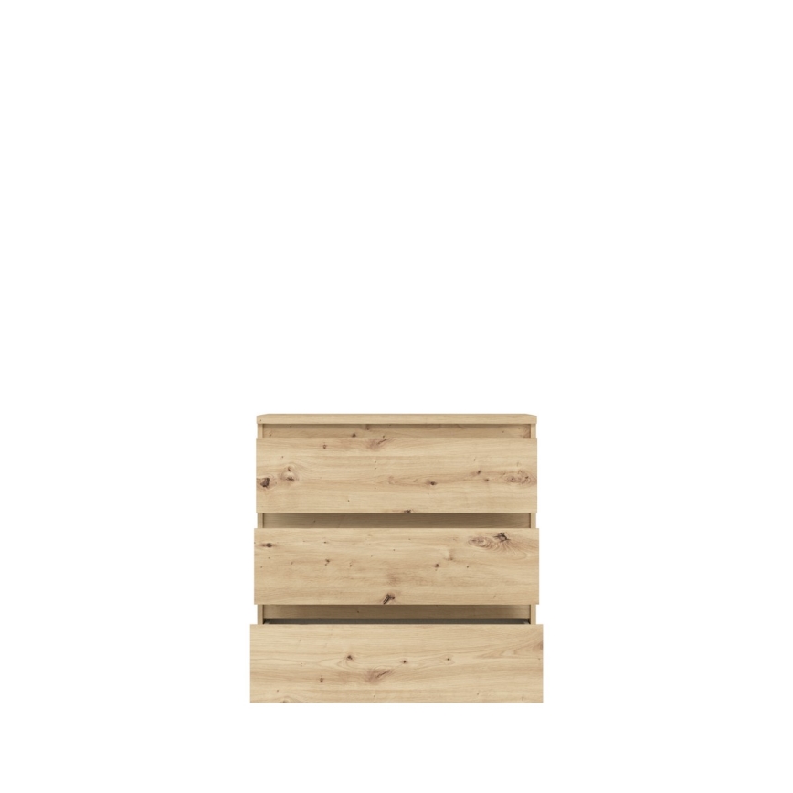 Cómoda con cajones MAO en roble Artisan