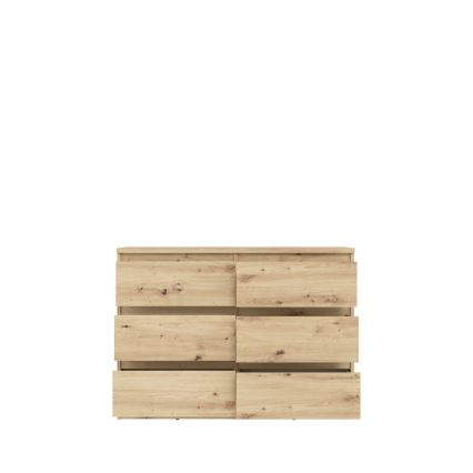 Cómoda con cajones MAO en roble Artisan