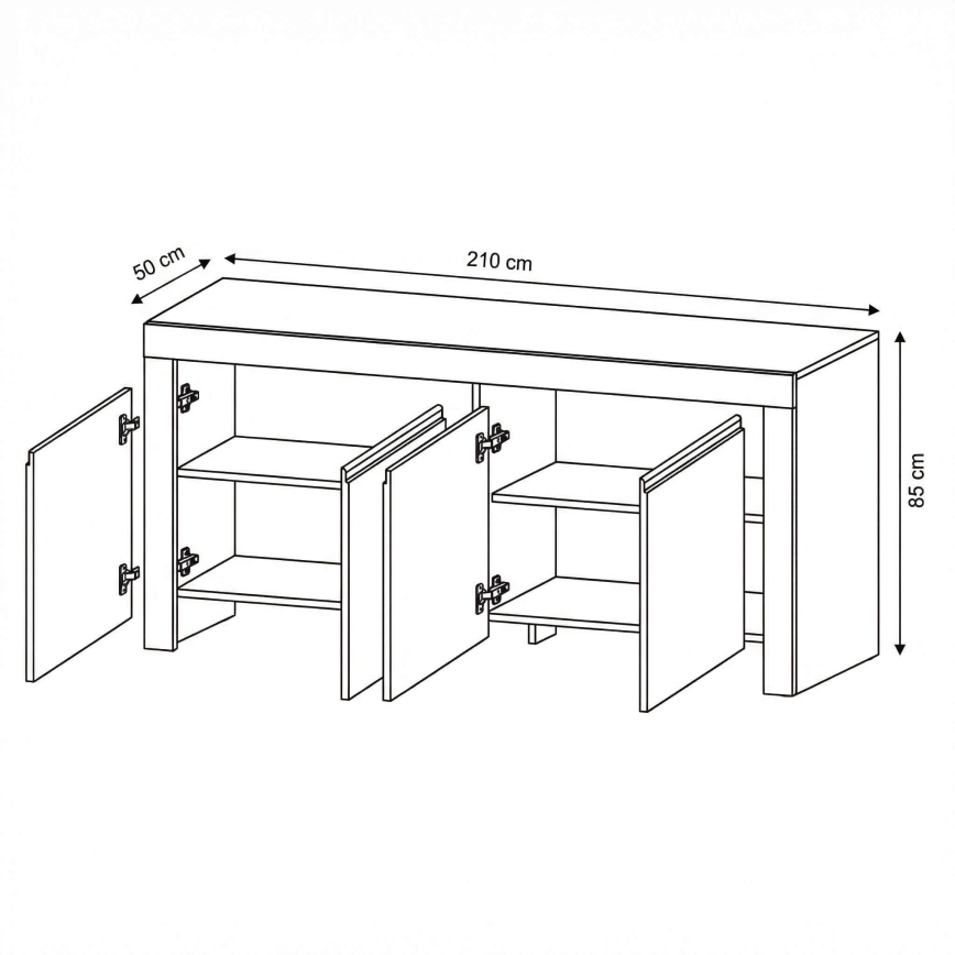 Cómoda FINERA blanca