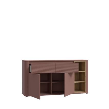 Cómoda INAR marrón/roble