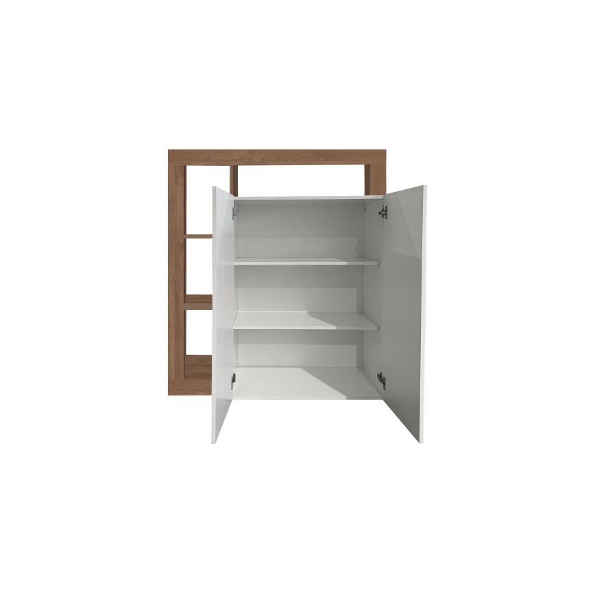 Cómoda LENOR blanco/roble