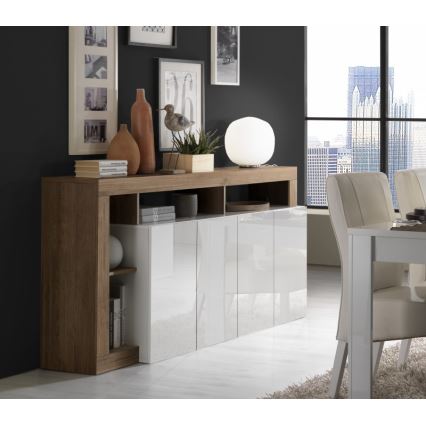 Cómoda LENOR blanco/roble