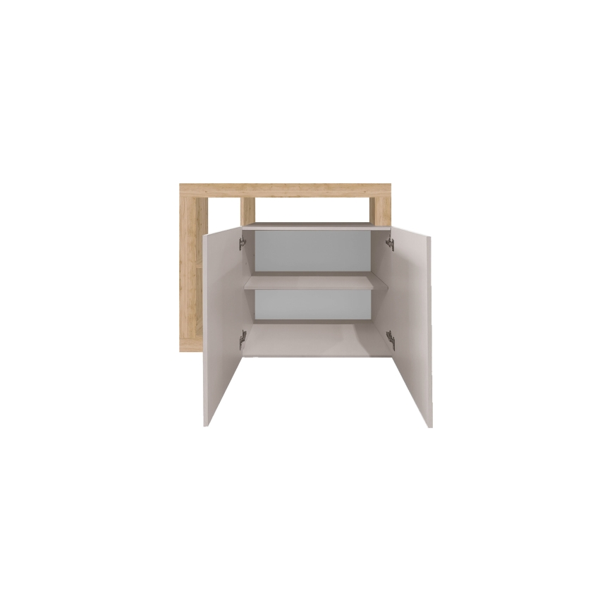 Cómoda LENOR cachemira/roble claro