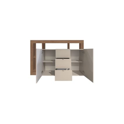 Cómoda LENOR cachemira/roble