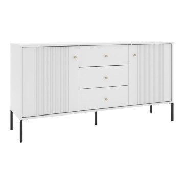 Cómoda LUE blanca/negra