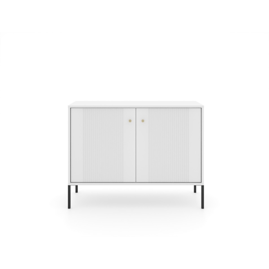 Cómoda LUE blanca/negra