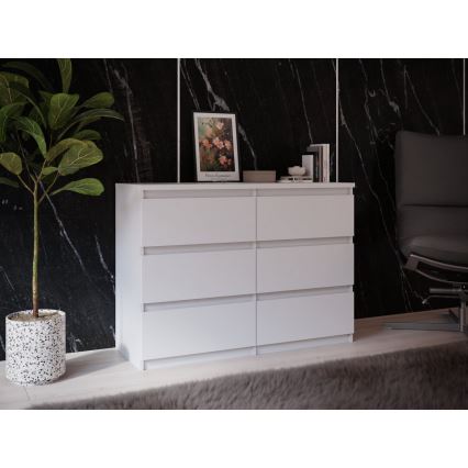 Cómoda MAO blanca con cajones