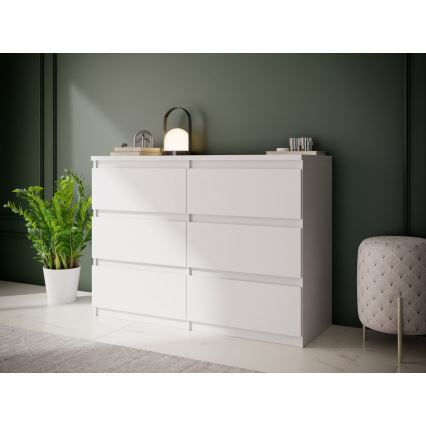 Cómoda MAO blanca con cajones