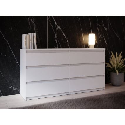 Cómoda MAO blanca con cajones