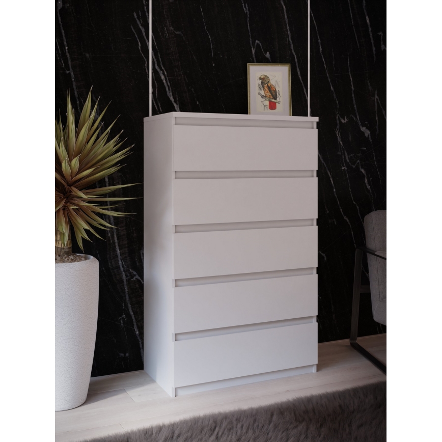 Cómoda MAO blanca con cajones