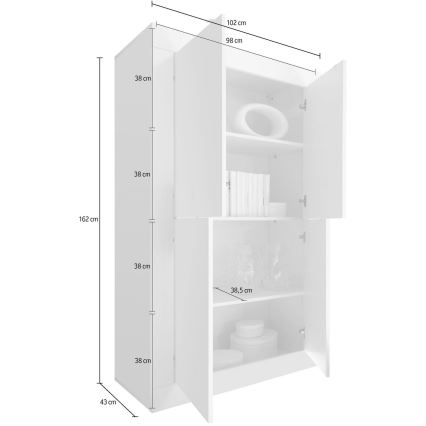 Cómoda NERILA blanca