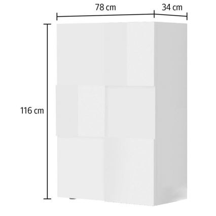 Cómoda SERIAN blanca