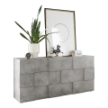 Cómoda SERIAN gris efecto hormigón