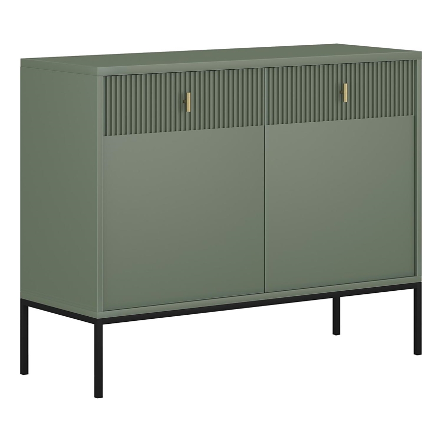 Cómoda SUE verde/negra