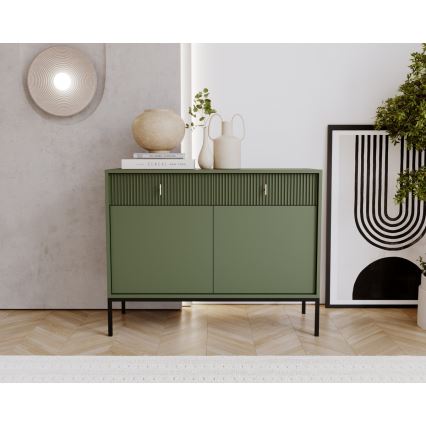 Cómoda SUE verde/negra