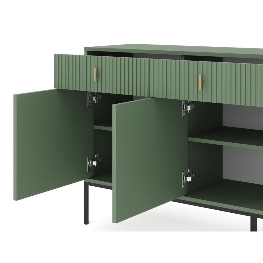 Cómoda SUE verde/negro