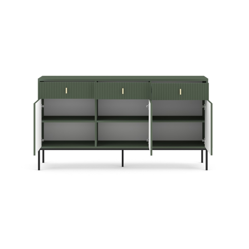 Cómoda SUE verde/negro